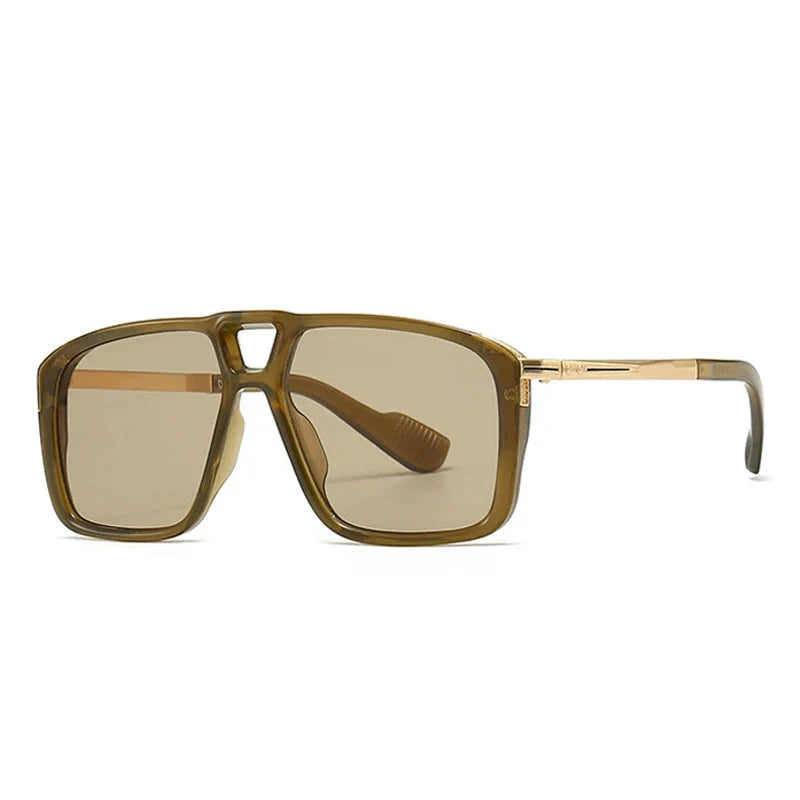 Retro Double Bridge Sonnenbrille – UV400