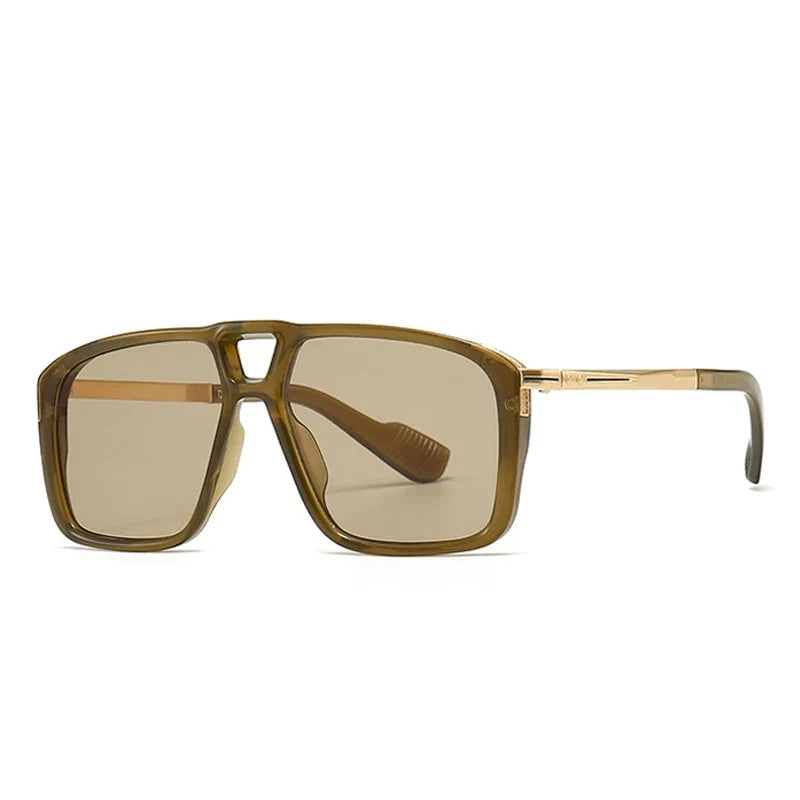 Retro Double Bridge Sonnenbrille – UV400