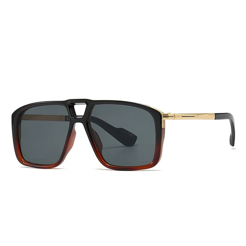 Retro Double Bridge Sonnenbrille – UV400