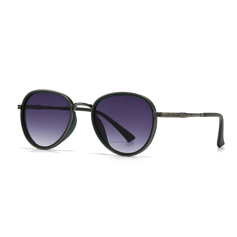 Retro Sonnenbrille aus Metall – UV400
