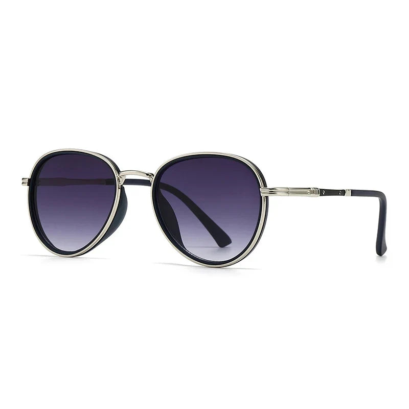 Retro Sonnenbrille aus Metall – UV400