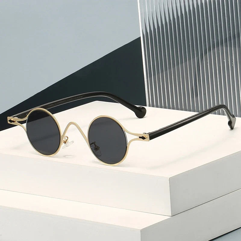 Retro Metall-Sonnenbrille – UV400