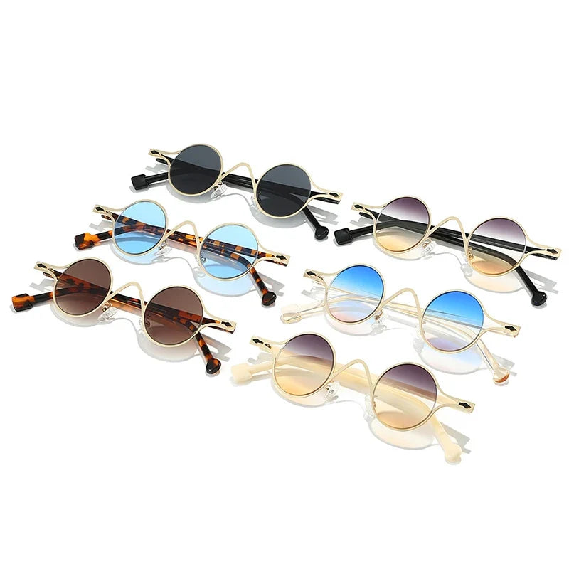 Retro Metall-Sonnenbrille – UV400