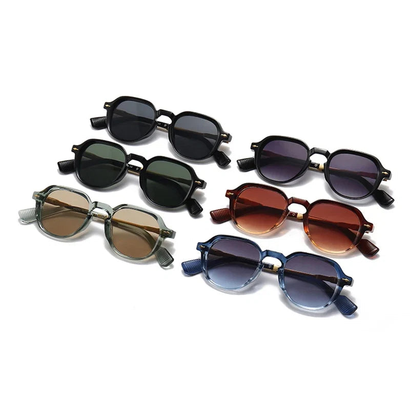 Retro Oval Sonnenbrille – UV400