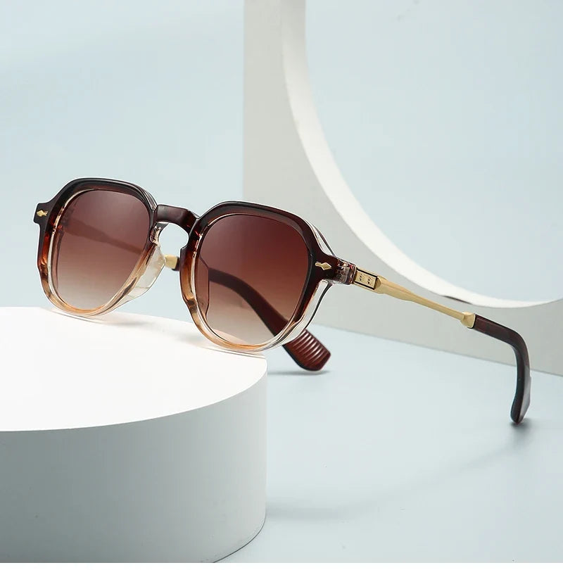 Retro Oval Sonnenbrille – UV400