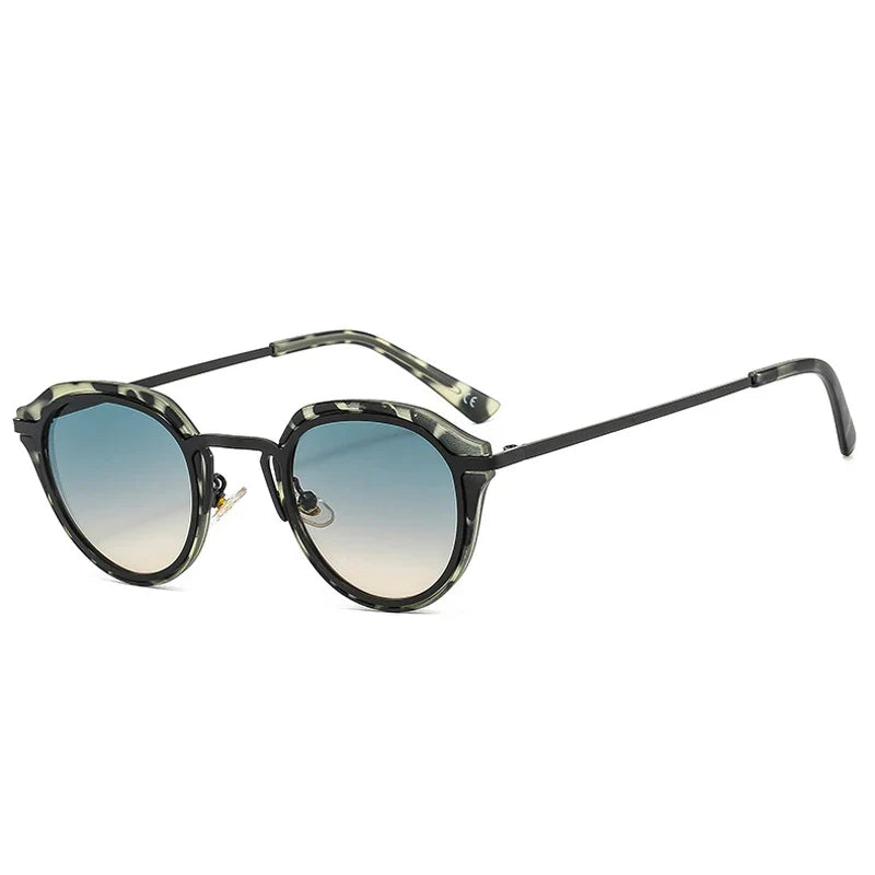 Retro Oval Sonnenbrille - UV400