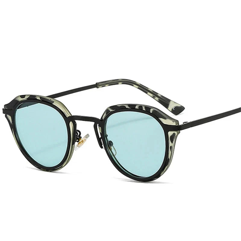 Retro Oval Sonnenbrille - UV400