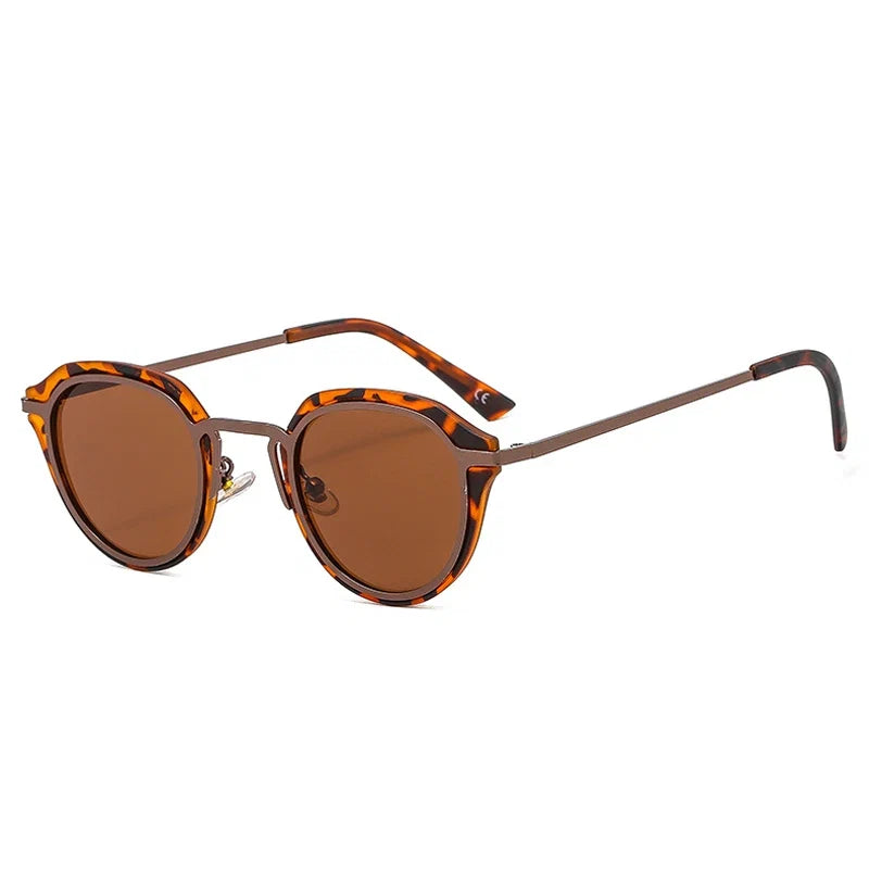 Retro Oval Sonnenbrille - UV400