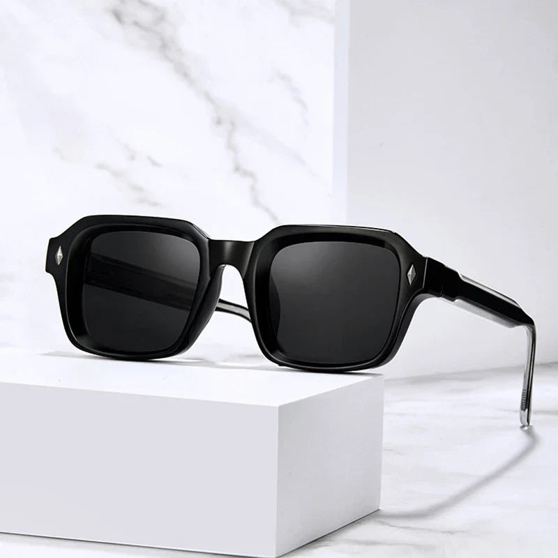Retro Rechteck Sonnenbrille – UV400