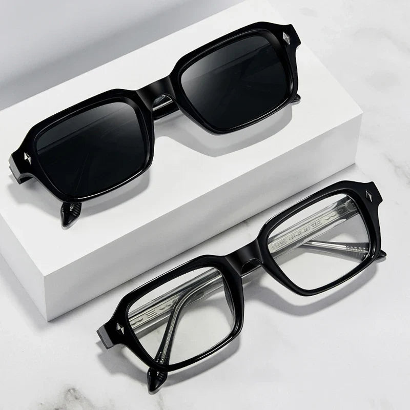 Retro Rechteck Sonnenbrille – UV400