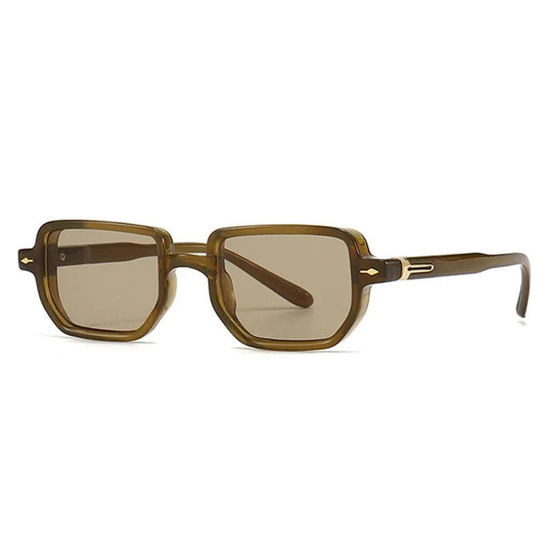Retro Rectangle Sonnenbrille – Produktansicht 1, UV400