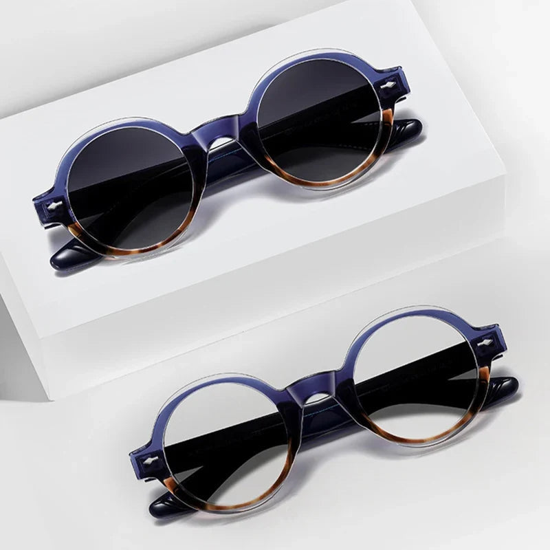 Retro Round Sonnenbrille – UV400