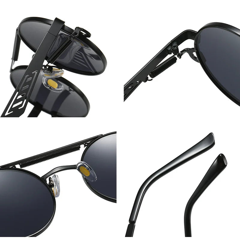 Retro Round Sonnenbrille – UV400