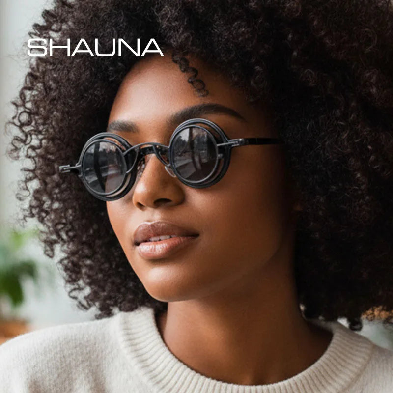 Retro Round Sonnenbrille – UV400