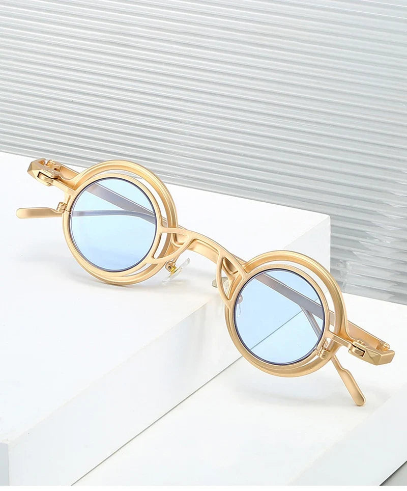 Retro Round Sonnenbrille – UV400
