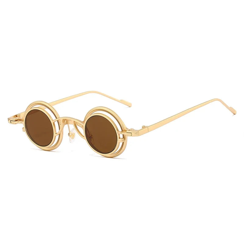 Retro Round Sonnenbrille – UV400