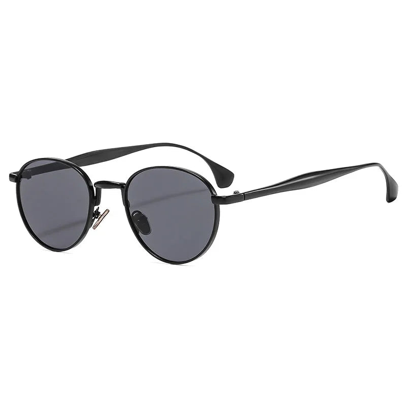 Retro Runde Metall-Sonnenbrille – UV400