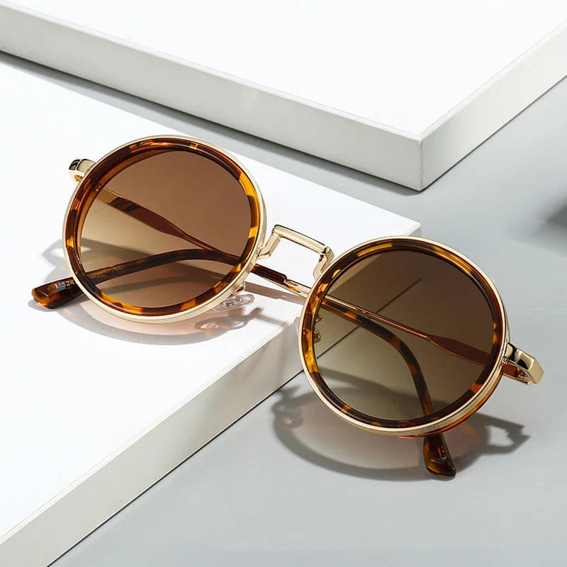 Retro Runde Sonnenbrille – UV400