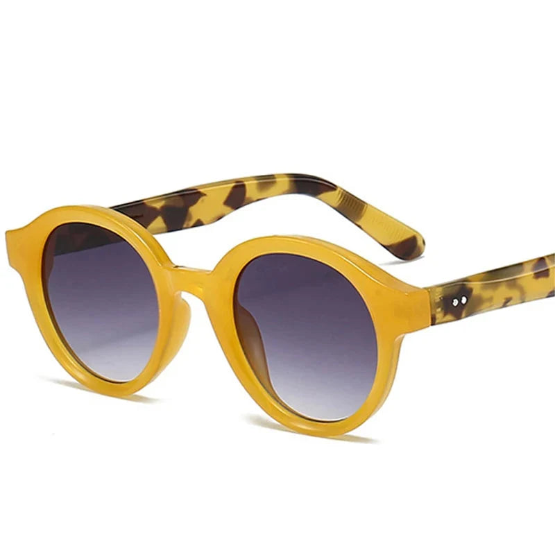 Retro Runde Sonnenbrille - UV400