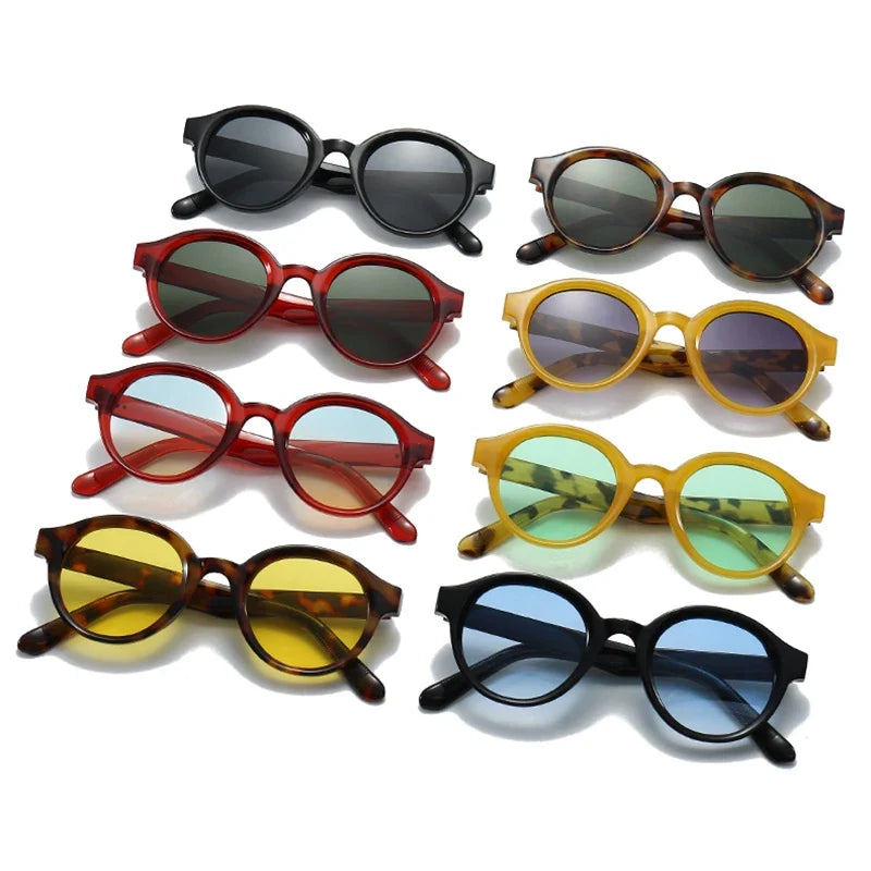 Retro Runde Sonnenbrille - UV400