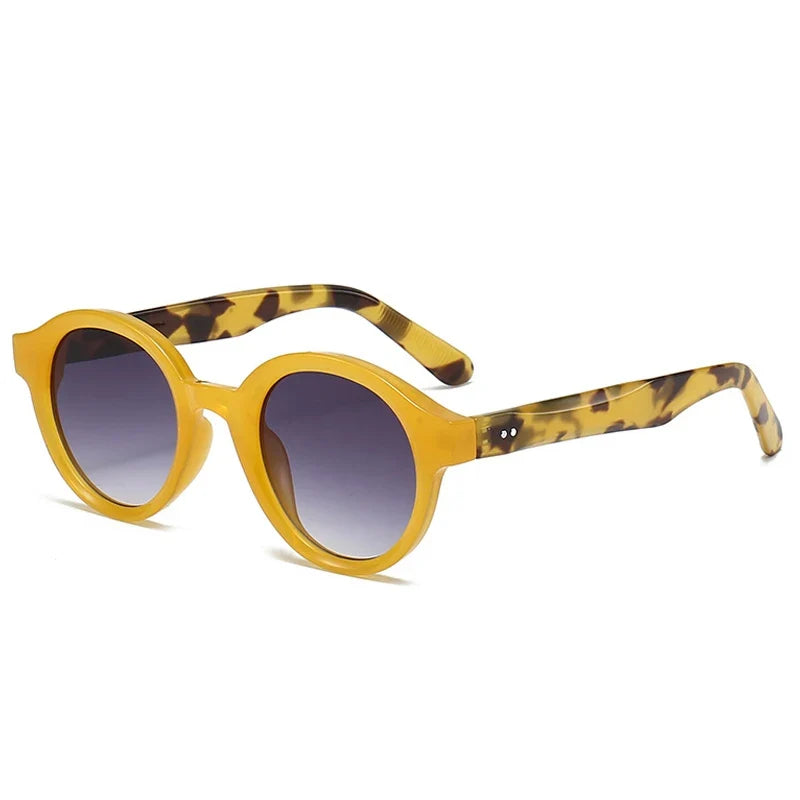 Retro Runde Sonnenbrille - UV400