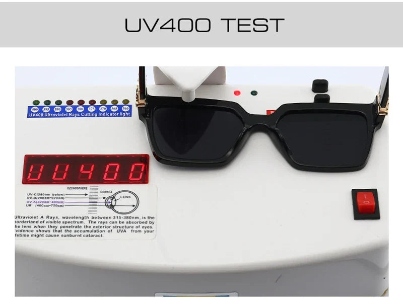 Retro Square Sonnenbrille – Produktansicht 4, UV400