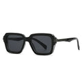 Retro Square Sonnenbrille – Schwarz, UV400