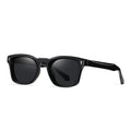 Retro Square Sonnenbrille – Schwarz, UV400