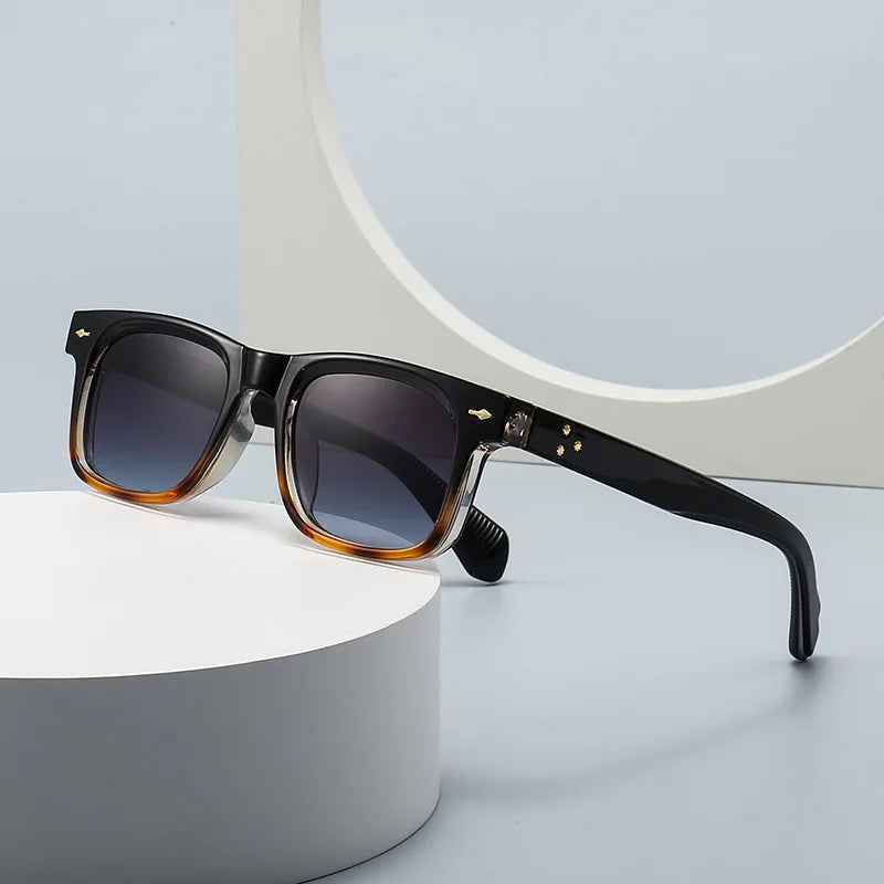 Retro Square Sonnenbrille - UV400