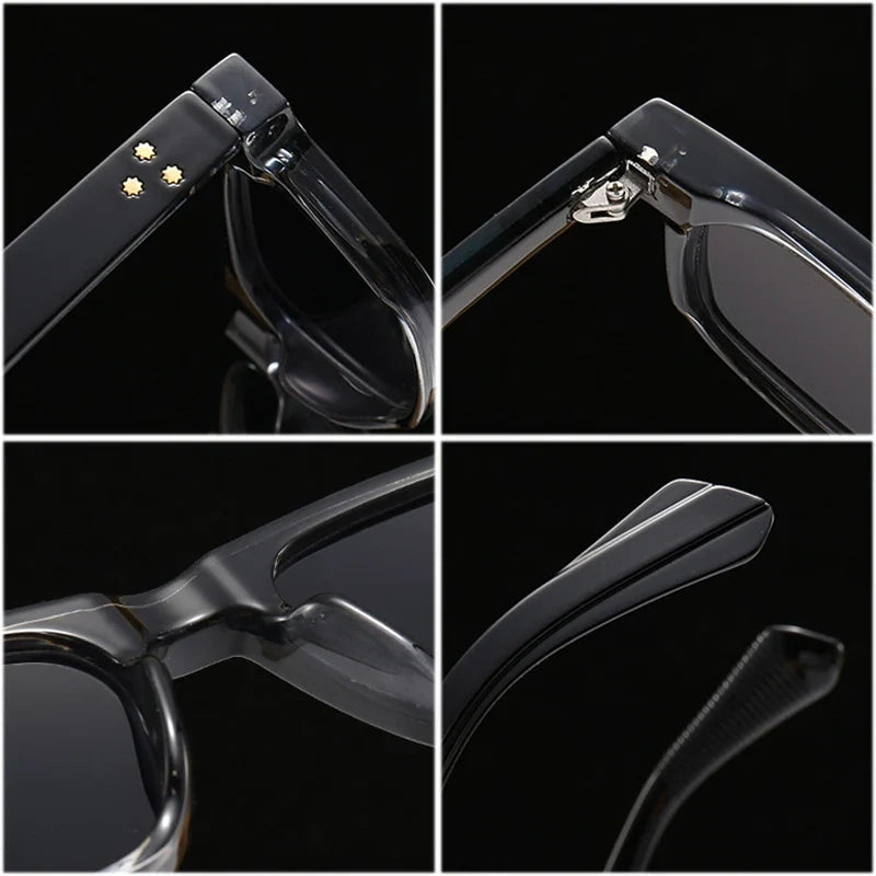 Retro Square Sonnenbrille - UV400
