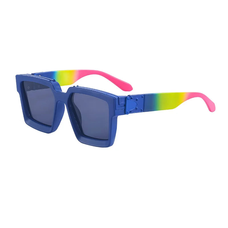 Retro Square Sonnenbrille - UV400