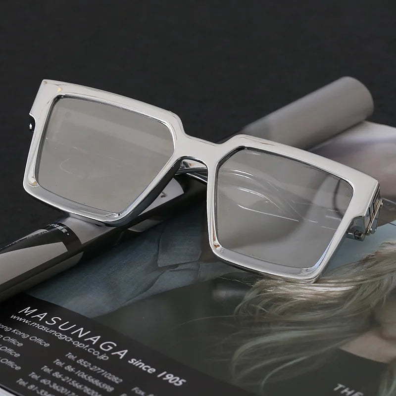 Retro Square Sonnenbrille - UV400