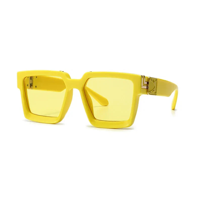 Retro Square Sonnenbrille - UV400