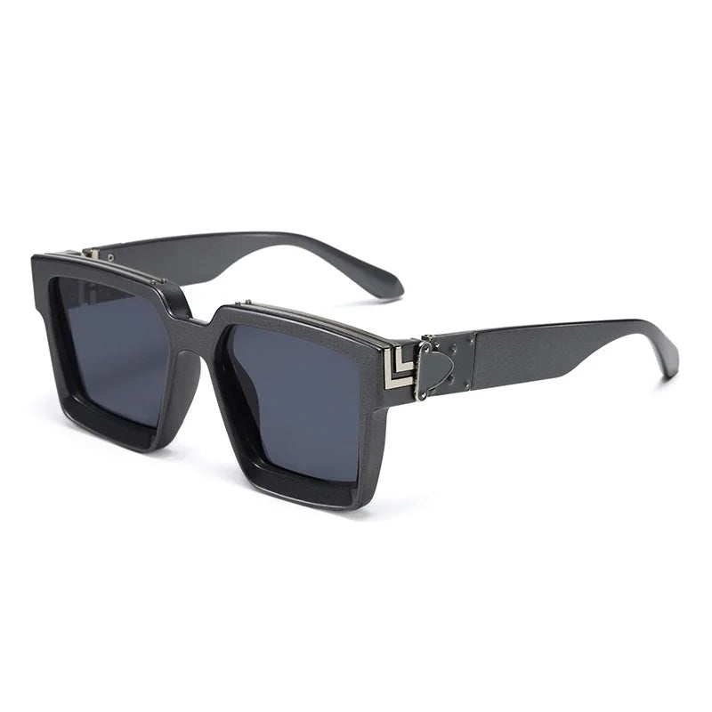 Retro Square Sonnenbrille - UV400