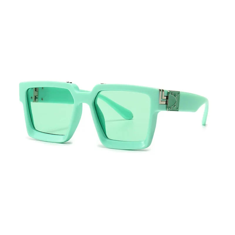Retro Square Sonnenbrille - UV400