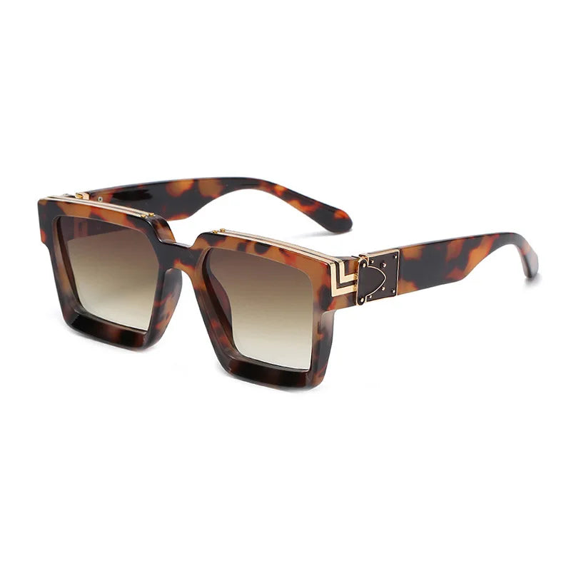 Retro Square Sonnenbrille - UV400