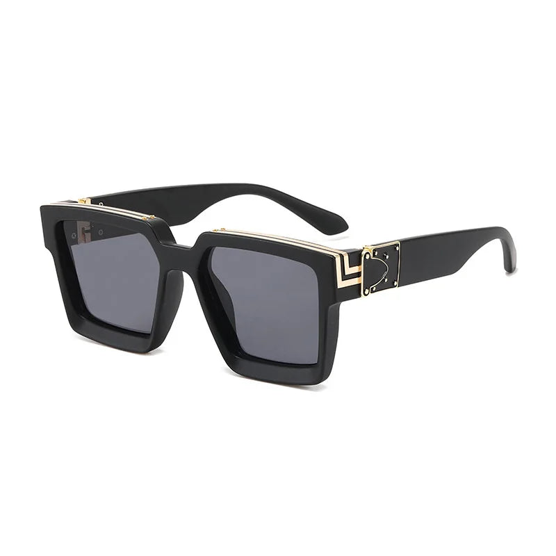 Retro Square Sonnenbrille - UV400
