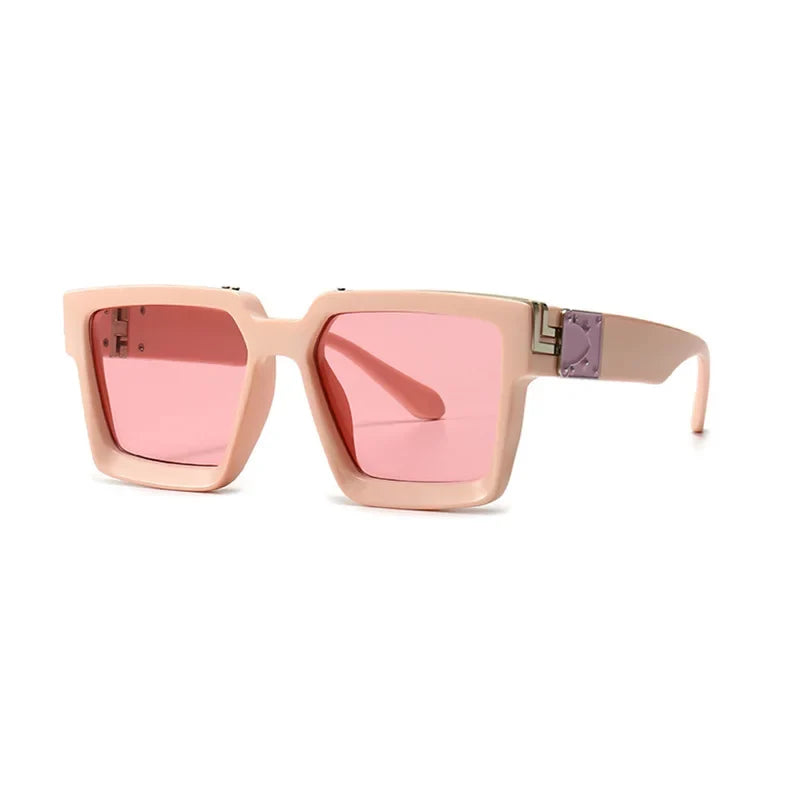 Retro Square Sonnenbrille - UV400