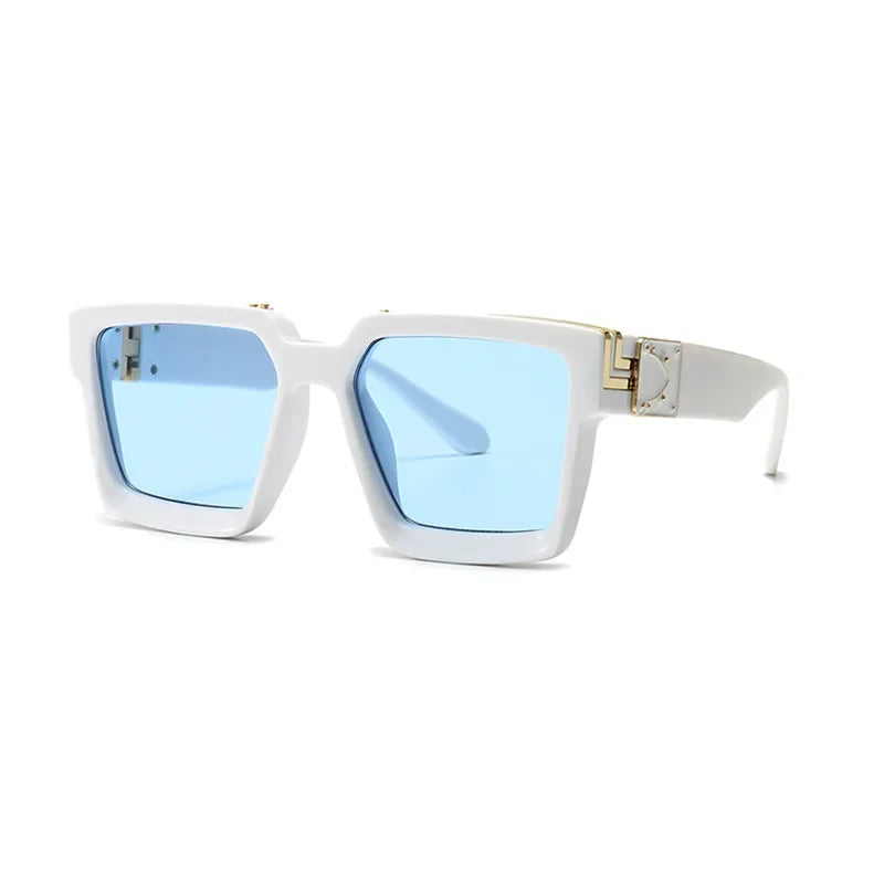 Retro Square Sonnenbrille - UV400