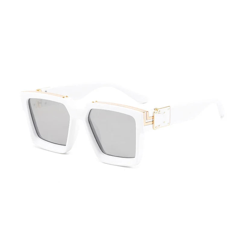Retro Square Sonnenbrille - UV400