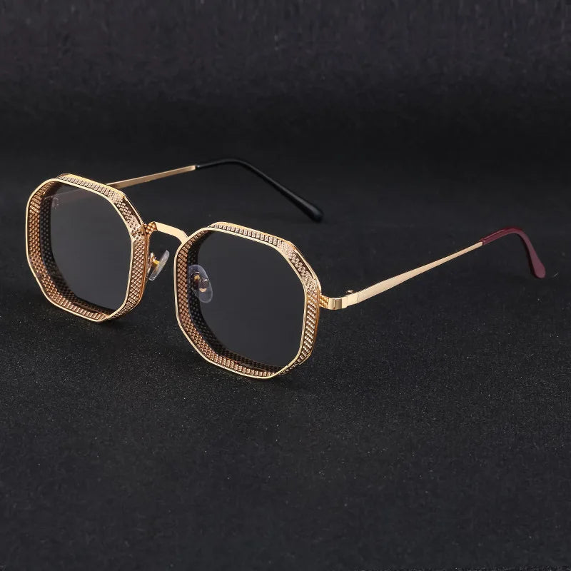 Retro Steampunk Sonnenbrille – Produktansicht 2, UV400