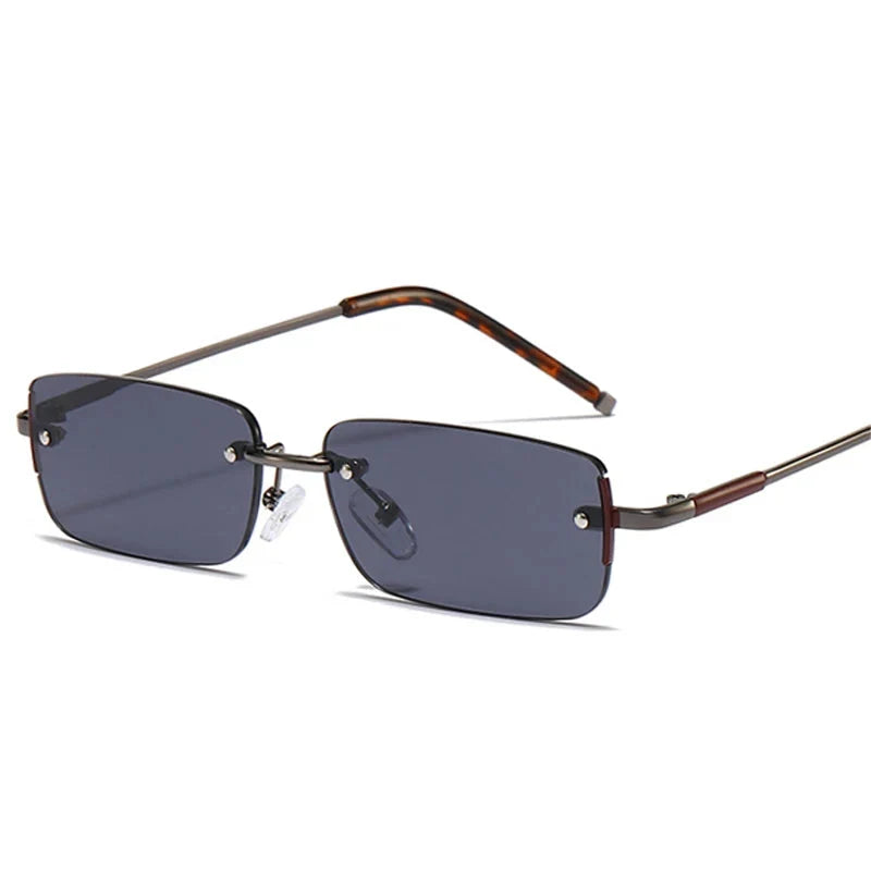 Rimless Rectangle Sonnenbrille – Produktansicht 1, UV400