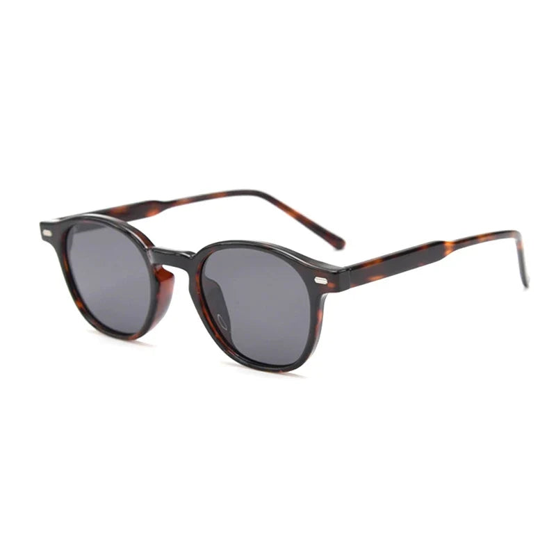 Runde Polarisierte Acetat-Sonnenbrille – UV400