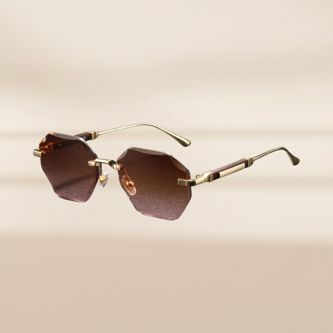SANTORÉ Sonnenbrille – Cognac Gold, UV400
