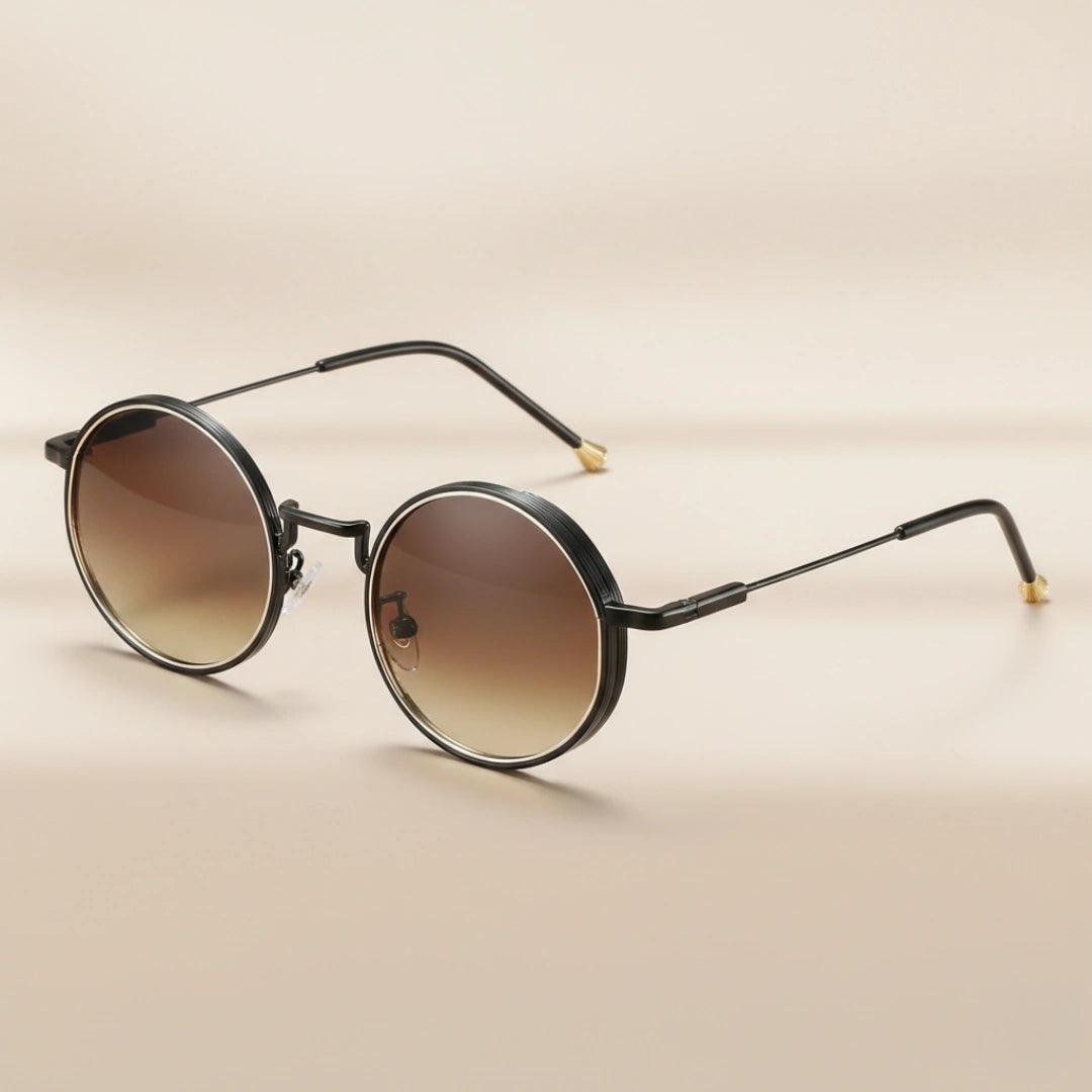 SANTORI Sonnenbrille – Bernsteinbraun, UV400