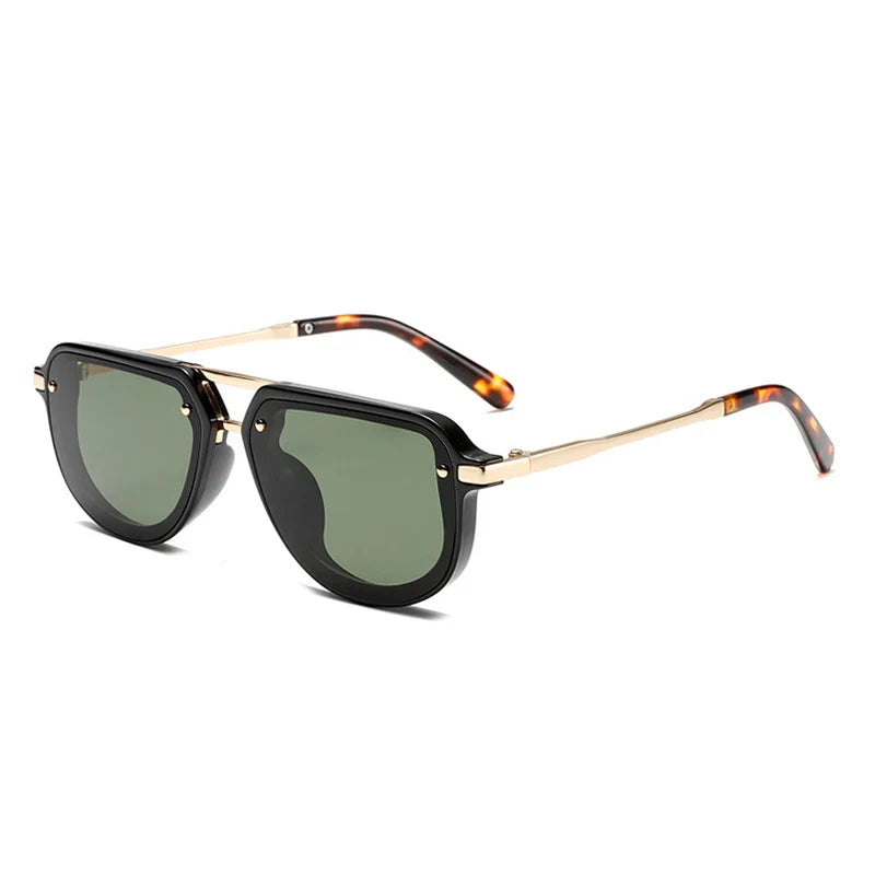 Small Oval Sonnenbrille – Grün, UV400