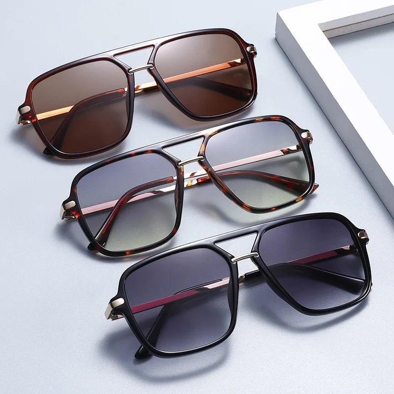 Sonnenbrille mit Doppelsteg – UV400