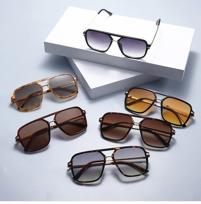 Sonnenbrille mit Doppelsteg – UV400