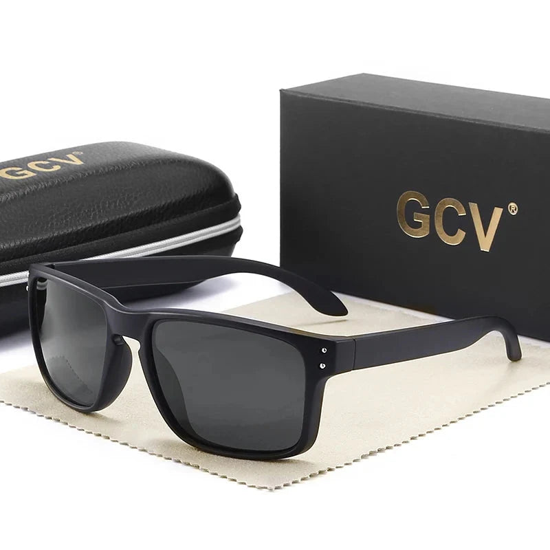 Sonnenbrille mit Farbwechsel – Polarisiert & UV400 – Schwarz, polarisiert, UV400
