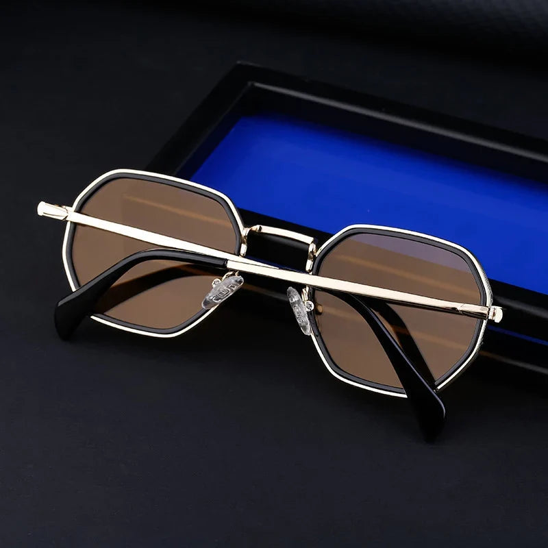 Sonnenbrille mit Metallrahmen – UV400